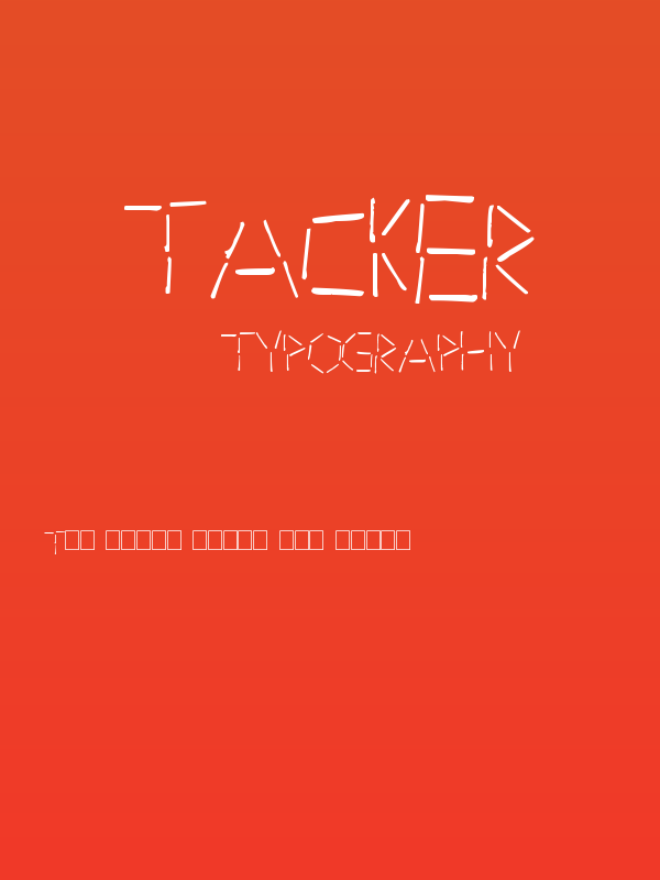 tacker Poster