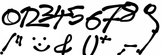 tagDo Font OTHER CHARS