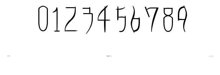 take Font OTHER CHARS