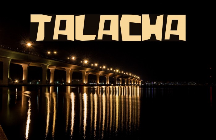 talacha Font examples