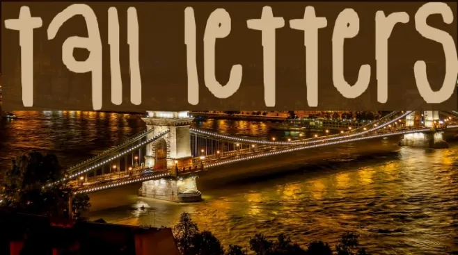 tall letters Example 2