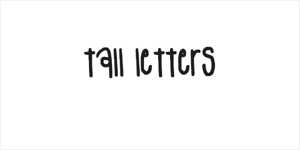 tall letters Logo
