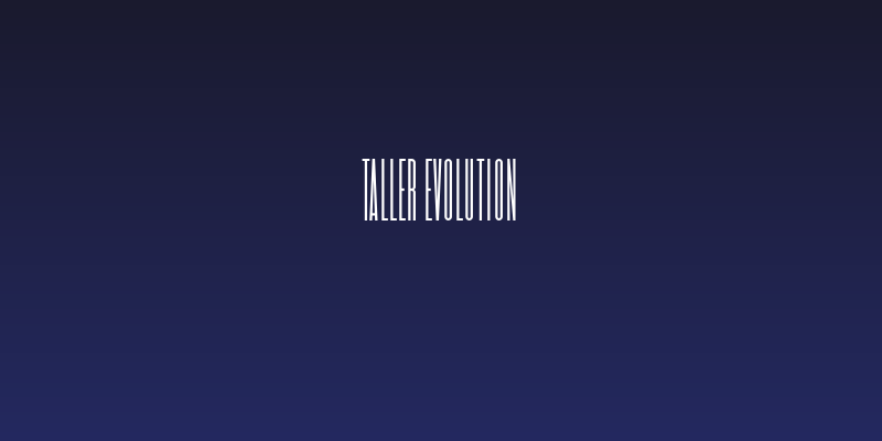 taller evolution Social Header