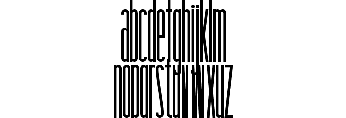 taller Font LOWERCASE