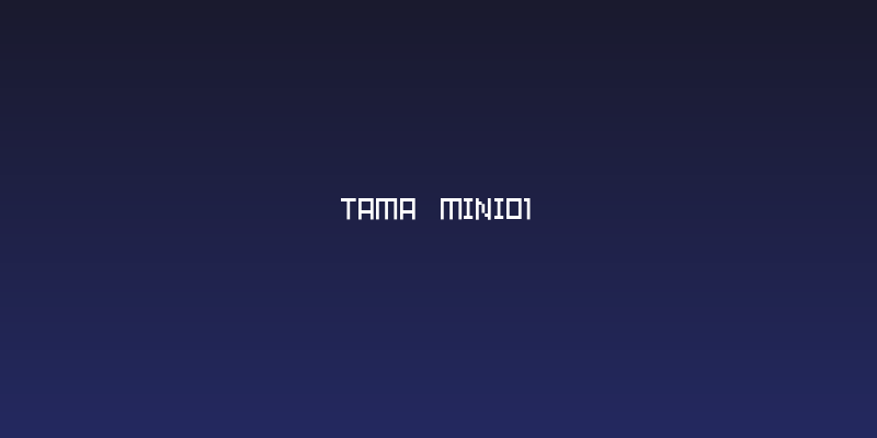 tama mini01 Social Header