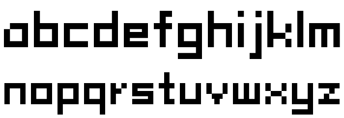 tama mini02 Font LOWERCASE