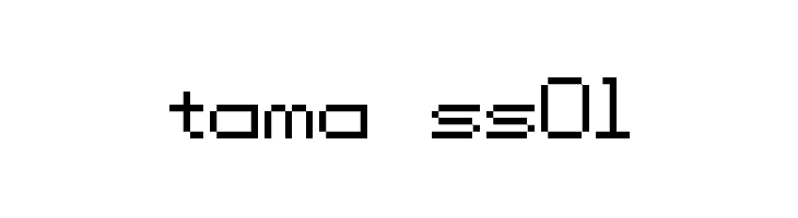 tama ss01 Font