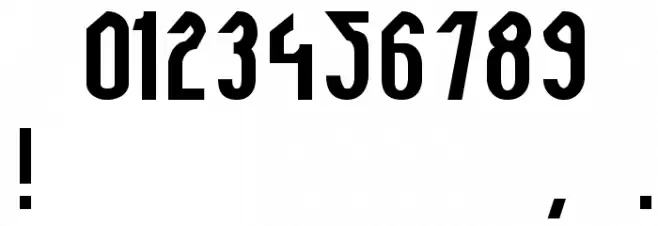 tamiami Font OTHER CHARS