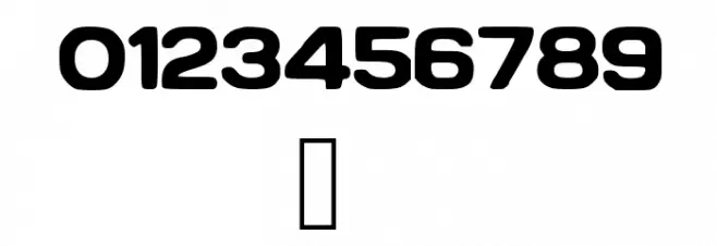 tamo Font OTHER CHARS