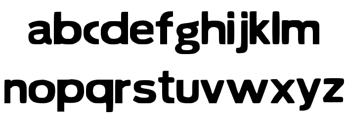 tamo Font LOWERCASE