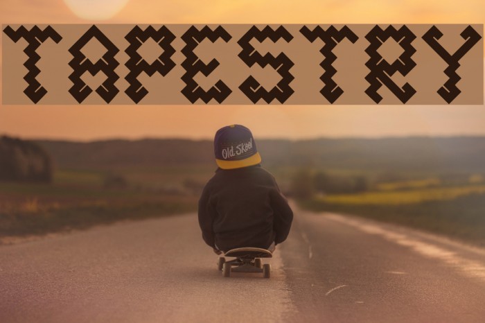 tapestry Font examples