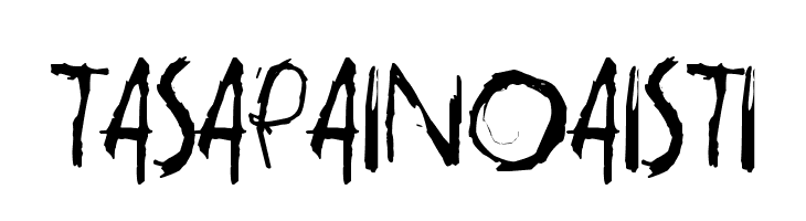 tasapainoaisti  Frei Schriftart Herunterladen