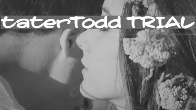 taterTodd TRIAL Font examples