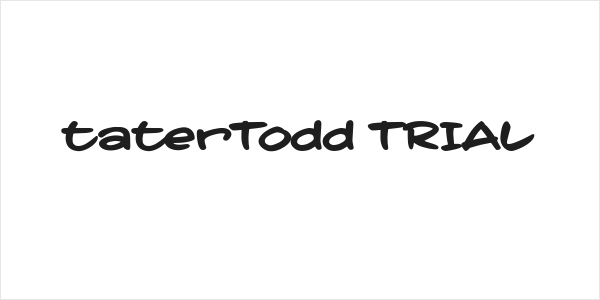 taterTodd TRIAL Logo