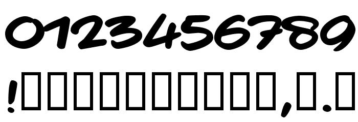 taterTodd_TRIAL Font OTHER CHARS