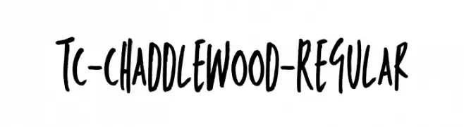 TC-Chaddlewood-Regular  नि: शुल्क फ़ॉन्ट्स डाउनलोड