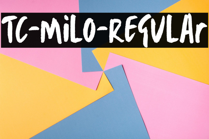 TC-Milo-Regular Example 1