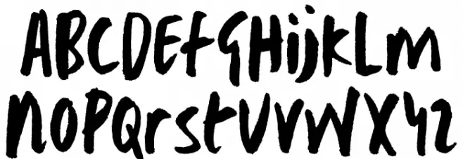 TC-Milo-Regular Schriftart Kleinbuchstaben