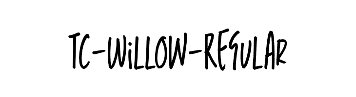 TC-Willow-Regular  免费字体下载