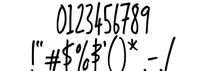 TC-Willow-Regular Font OTHER CHARS