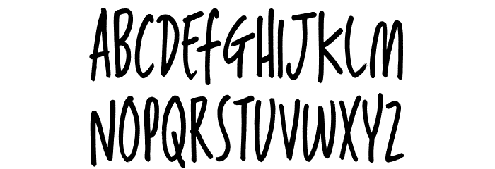 TC-Willow-Regular Font UPPERCASE