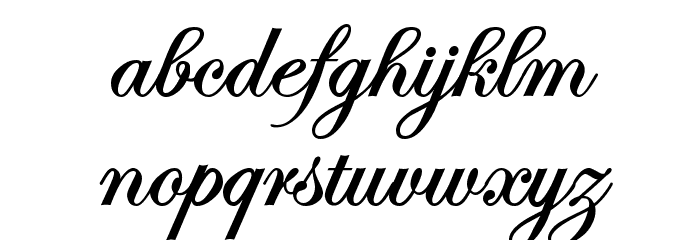 TC _Wedding1 Font LOWERCASE
