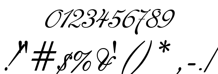 TC _Wedding4 Font OTHER CHARS