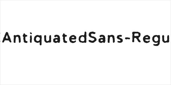 TCAntiquatedSans-Regular Logo