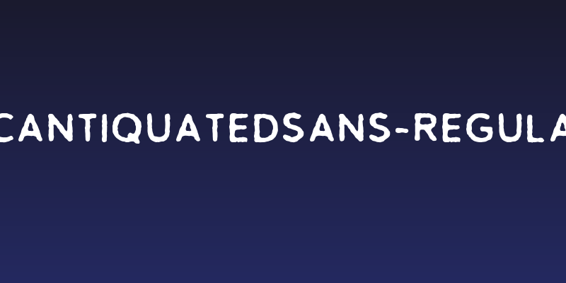 TCAntiquatedSans-Regular Social Header