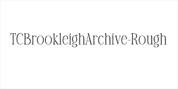 TCBrookleighArchive-Rough Logo