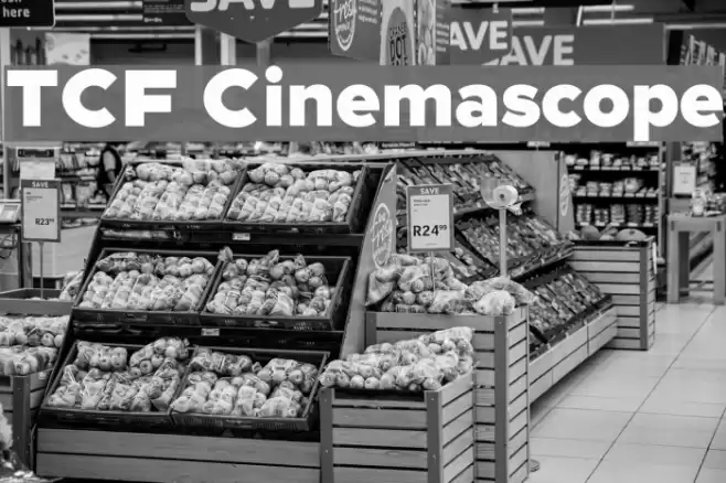 TCF Cinemascope フォント examples