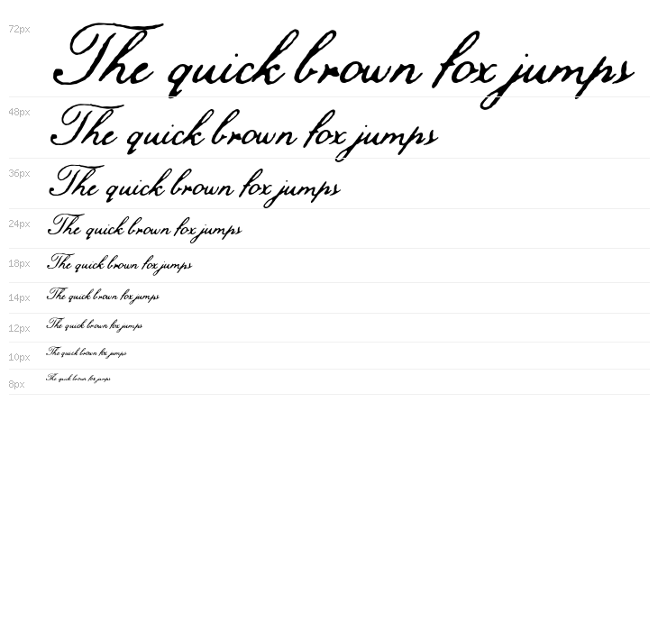 TCHamiltonArcScript-Regular Waterfall