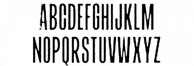 TCHeadlinerRough-CondRegular Schriftart Groß
