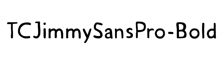TCJimmySansPro-Bold  لخطوط تنزيل