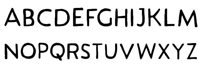 TCJimmySansPro-Bold Font UPPERCASE