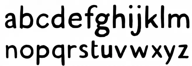 TCJimmySansPro-Bold Font Litere mici