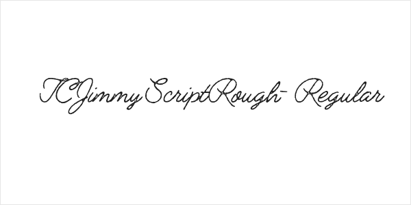 TCJimmyScriptRough-Regular Logo