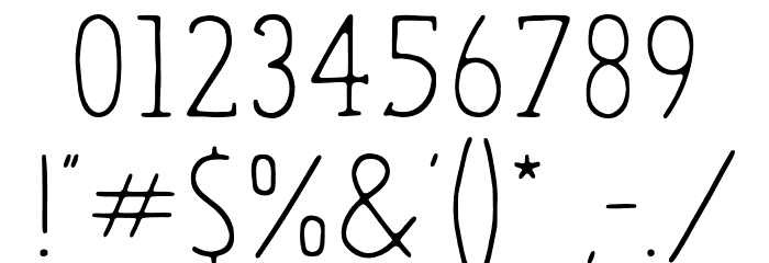 TCJovialPro-Regular Font OTHER CHARS