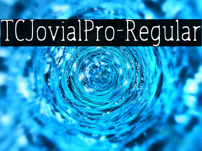TCJovialPro-Regular Example 3