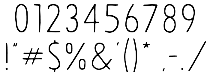 TCJovialSansPro-Regular Font OTHER CHARS