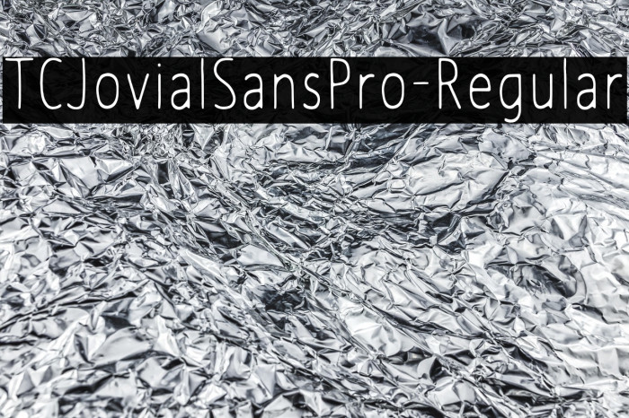 TCJovialSansPro-Regular Example 2