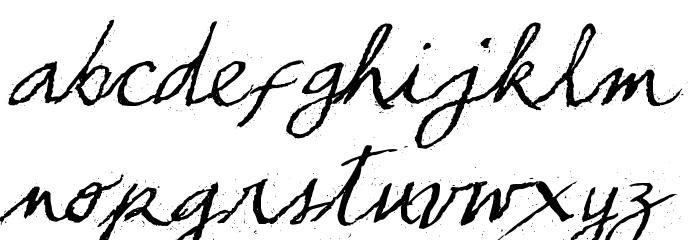TCLescuelerascript Font LOWERCASE