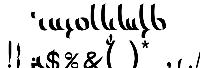 tcia¡R Font OTHER CHARS
