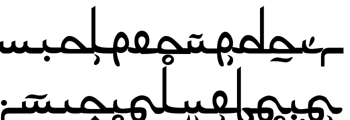 tcia¡R Font LOWERCASE