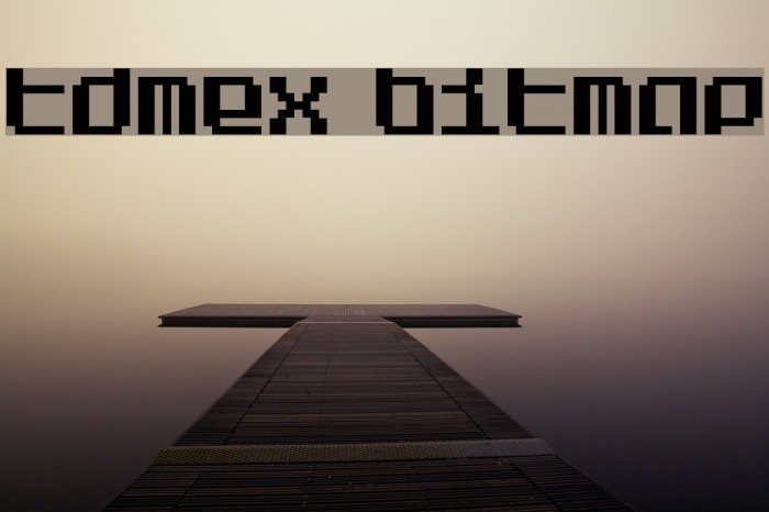 Tdmex Bitmap Font examples
