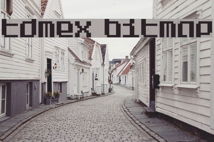 Tdmex Bitmap Font examples
