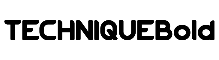 TECHNIQUE Bold  font caratteri gratis