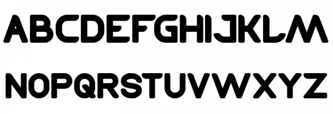 TECHNIQUE Bold Font UPPERCASE