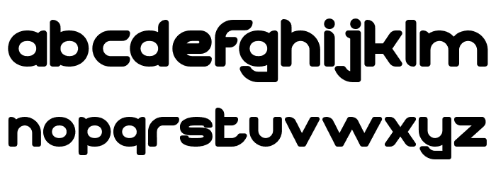 TECHNIQUE Bold Font LOWERCASE