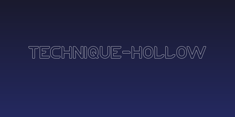 TECHNIQUE-Hollow Social Header